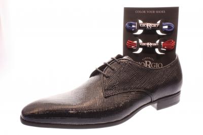 Giorgio Herren Halbschuh/Businessschuh Kyle nero/blue (Schwarz) 46969/01