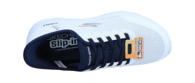 Skechers Herren Sneaker Go Walk Flex white/navy (Weiß) 216332WNV