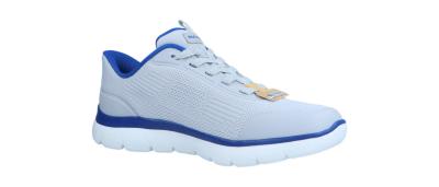 Skechers Herren Sneaker Summits-Leyter gray/blue (Grau) 233047GYBL