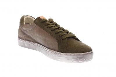 Jenszen Herren Halbschuh/Sneaker green komb. (Grün) 2065GREEN