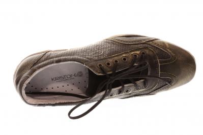 Kristofer Herren Halbschuh schwarz/gelb (Schwarz) SP892