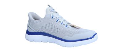 Skechers Herren Sneaker Summits-Top Rate gray/blue (Grau) 233045 GYBL