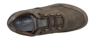 Rieker Herren Halbschuh/Slipper pfeffer/pietra (Braun) 08351-64