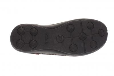 Clarks Herren Halbschuh Nature Three mahogany leather (Braun) 203390057