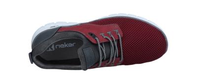 Rieker Herren Sneaker rot kombi (Rot) B6652-35