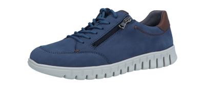 Waldläufer Herren Halbschuh/Sneaker H-Baldo jeans tabak (Blau) 907005-302-206