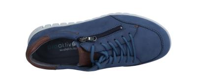 Waldläufer Herren Halbschuh/Sneaker H-Baldo jeans tabak (Blau) 907005-302-206