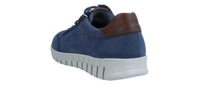 Waldläufer Herren Halbschuh/Sneaker H-Baldo jeans tabak (Blau) 907005-302-206
