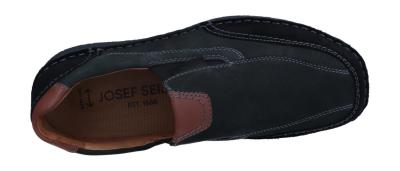 Josef Seibel Herren Halbschuh/Slipper Anvers 67 schwarz komb. (Schwarz) 43621-101