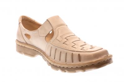 Gemini Herren Halbschuh/Slipper dirty white (Beige) 6936-10-001