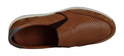 Conhpol Herren Halbschuh/Sneaker Braun D-2651S/02