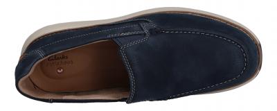 Clarks Herren Halbschuh/Slipper Un Pilot Step NAVY NUBUCK (Blau) 261409567