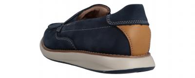 Clarks Herren Halbschuh/Slipper Un Pilot Step NAVY NUBUCK (Blau) 261409567