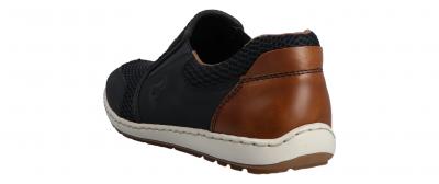 Rieker Herren Halbschuh/Sneaker pazifik/navy/amarett (Blau) 08869-14