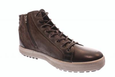 IGI & Co Herren Sneaker/Stiefelette nero/antraz. (Grau) 6719000