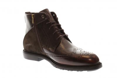 Conhpol Herren Businessschuh/Stiefelette brown (Braun) C00C-8273-ZO33-00V00