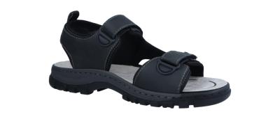Rieker Herren Sandale schwarz/schwarz/schw (Schwarz) 25055-00
