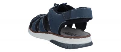 Rieker Herren Sandale pazifik/schwarz/deni (Blau) 25246-14