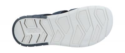 Rieker Herren Sandale pazifik/schwarz/deni (Blau) 25246-14