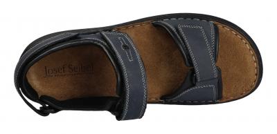 Josef Seibel Herren Sandale Rafe ocean/schwarz (Blau) 1010411