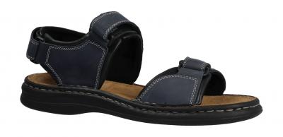 Josef Seibel Herren Sandale Rafe ocean/schwarz (Blau) 1010411