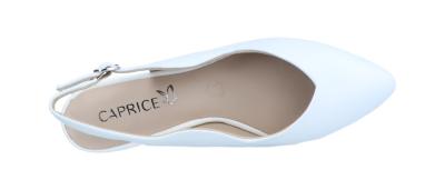 Caprice Damen Pumps/Slingpumps white (Weiß) 9-9-29603-44-102