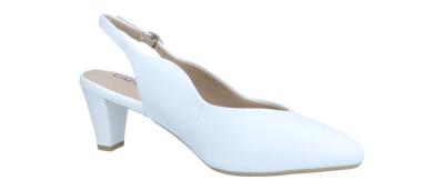 Caprice Damen Pumps/Slingpumps white (Weiß) 9-9-29603-44-102