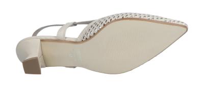 Gianluca Pisati Damen Slingpumps Arianna crema (Beige) ARIANNA CREMA