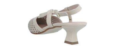 Gianluca Pisati Damen Slingpumps Arianna crema (Beige) ARIANNA CREMA