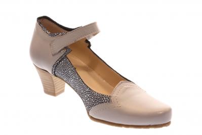 Ghibi Damen Pumps hellgrau/kombi (Grau) A056