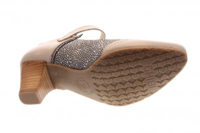 Ghibi Damen Pumps hellgrau/kombi (Grau) A056