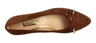 Gabor Damen Pumps new whisky/sattel (Braun) 51.433.18