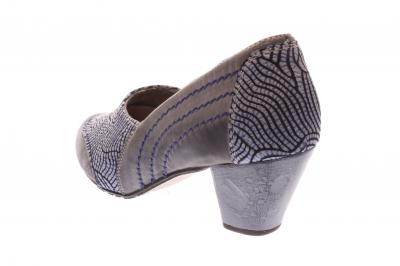 Maciejka Damen Trotteur/Pumps blau gemustert (Blau) 2796-06