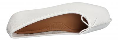 Clarks Damen Ballerina Freckle ice white (Weiß) 203544554