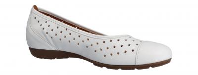 Gabor Damen Ballerina F weiß 84.169.21