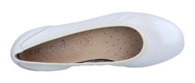 Caprice Damen Ballerina pearl (Beige) 9-9-22161-44-136