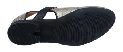 Think Damen Slipper GUAD2 TAUPE/KOMBI (Beige) 3-001270-3000