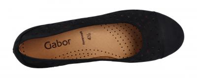 Gabor Damen Ballerina nightblue (Blau) 24.169.16