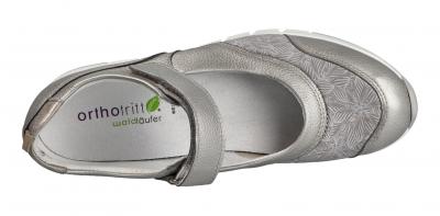 Waldläufer Damen Ballerina Petra TAUPE STEIN (Silber) 908H30-300/230