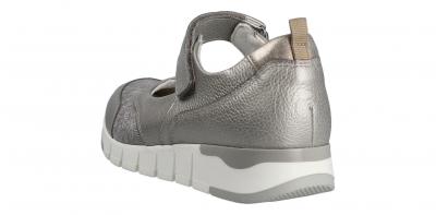 Waldläufer Damen Ballerina Petra TAUPE STEIN (Silber) 908H30-300/230