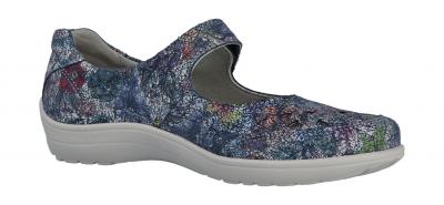 Longo Damen Pumps/Ballerina Longo G multi (Blau) 1045223
