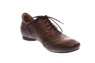 Think Damen Halbschuh vulcano/kombi (Grau) 87280-21