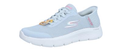 Skechers Damen Sneaker Gowalk flex grey pink (Grau) 124836 GYPK