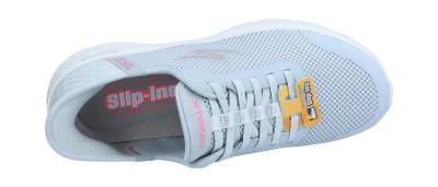 Skechers Damen Sneaker Gowalk flex grey pink (Grau) 124836 GYPK