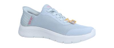 Skechers Damen Sneaker Gowalk flex grey pink (Grau) 124836 GYPK