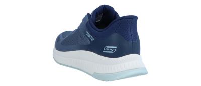 Skechers Damen Sneaker Bobs Squad 4 blue/multi (Blau) 117624 BLMT