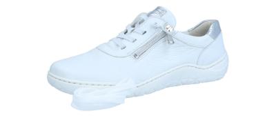 Waldläufer Damen Halbschuh/Sneaker K-Milena weiss silber (Weiß) 612003-299-663