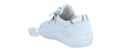 Waldläufer Damen Halbschuh/Sneaker K-Milena weiss silber (Weiß) 612003-299-663