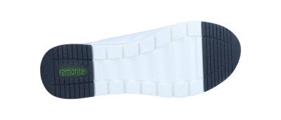 Remonte Damen Halbschuh/Sneaker R67 weiss/pazifik/flamme (Weiß) R6705-82