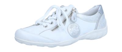 Remonte Damen Halbschuh weiss/ice/silver (Weiß) R3408-82